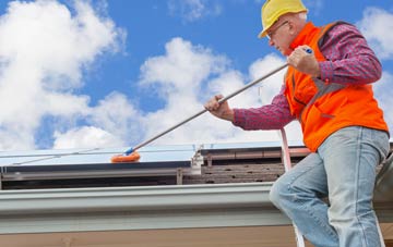 Bisley soft wash roof cleaning